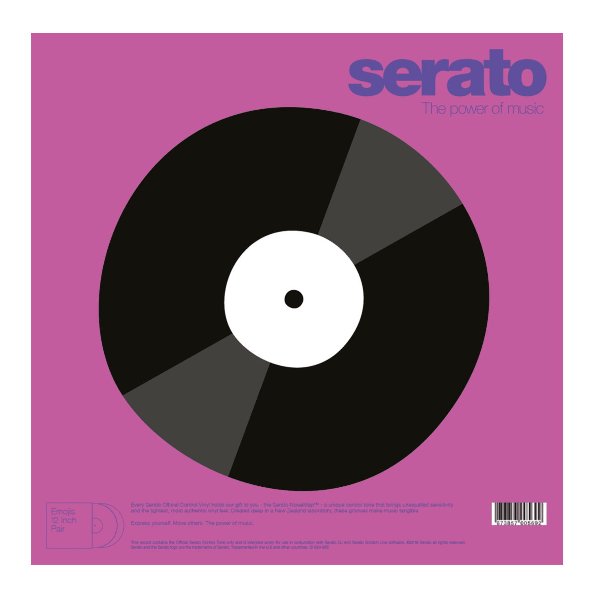 12" Serato Performance Series Flame/Record (Pair) - selectadjs - Vinyl - Serato