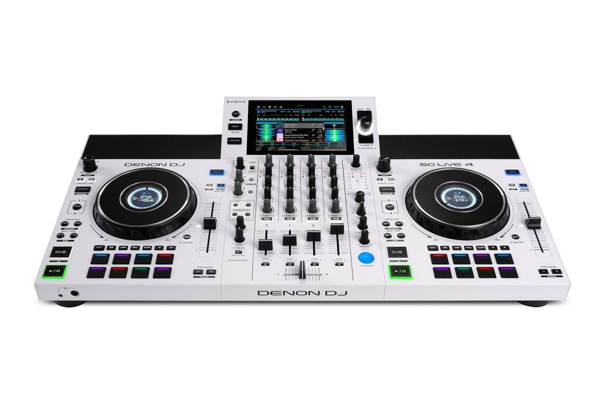 Denon SCLIVE4 WHITE EDITION - selectadjs - All In One - Denon DJ