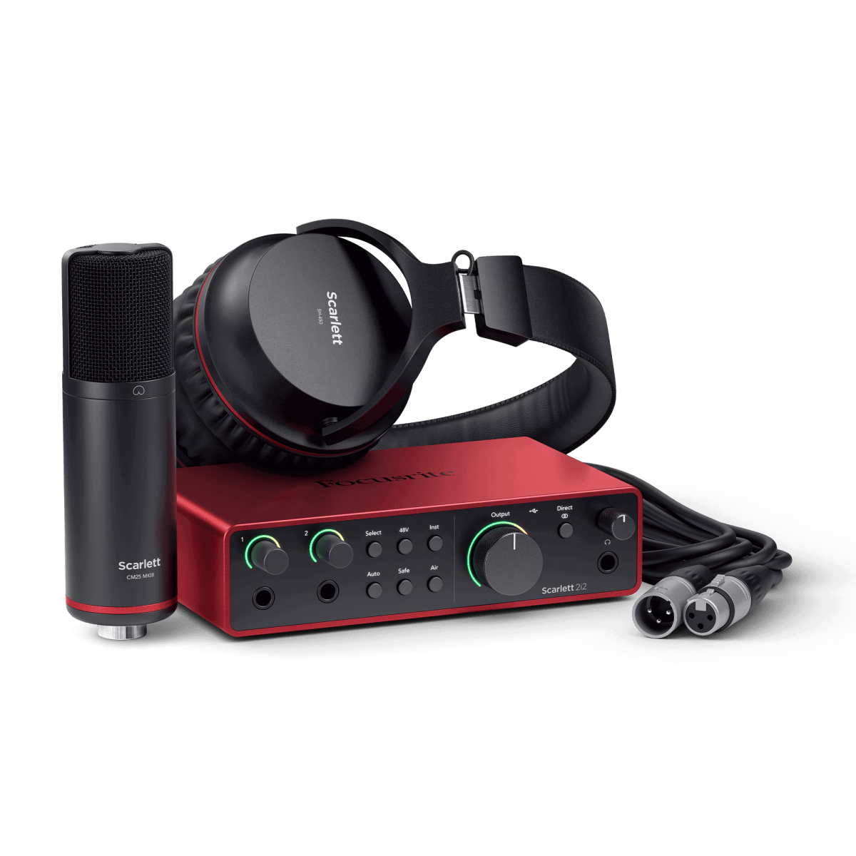 Focusrite Scarlett 2i2 Studio 4th Gen - selectadjs - Audio Interfaces - Focusrite