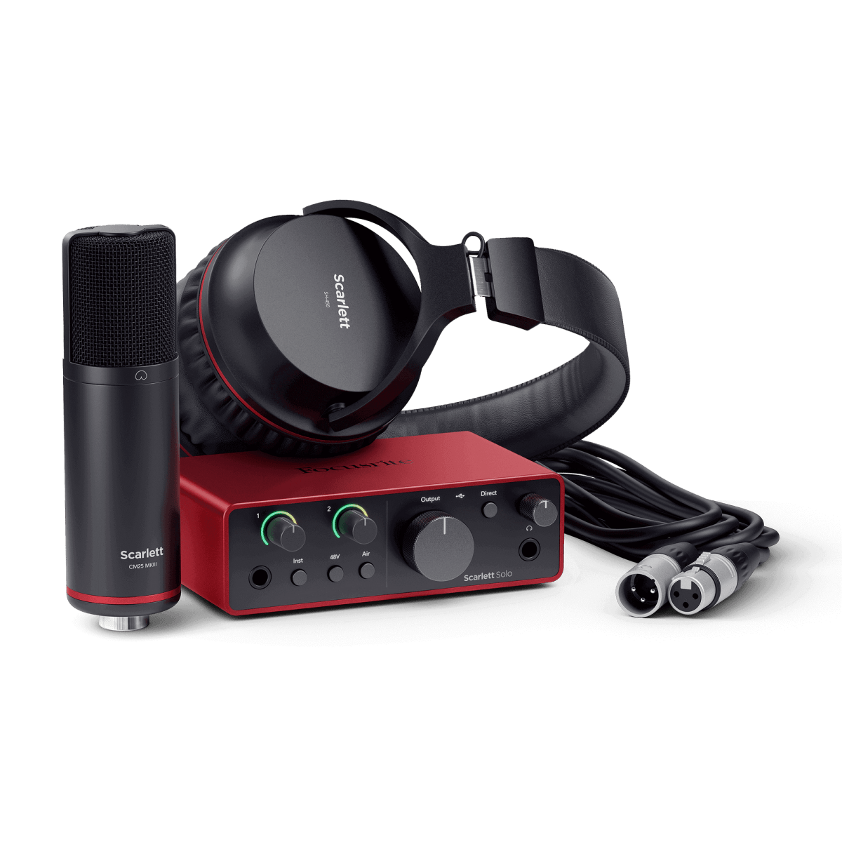 Focusrite Scarlett Solo Studio 4th Gen - selectadjs - Audio Interfaces - Focusrite