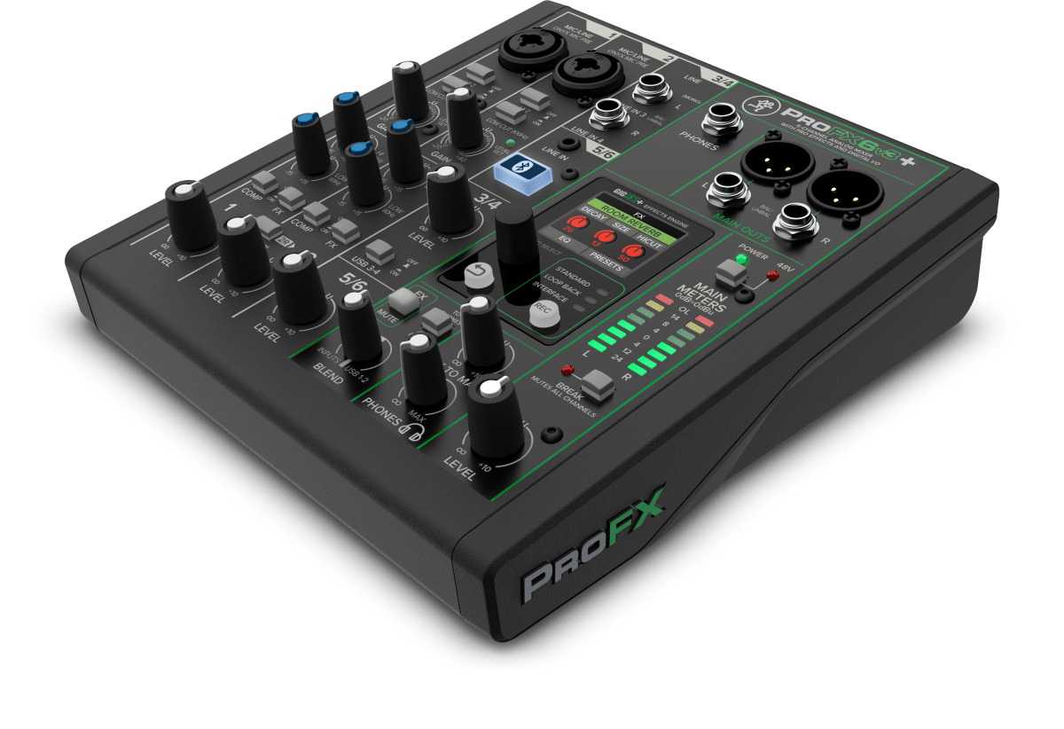 Mackie ProFX6v3+ - selectadjs - Studio Mixer - Mackie