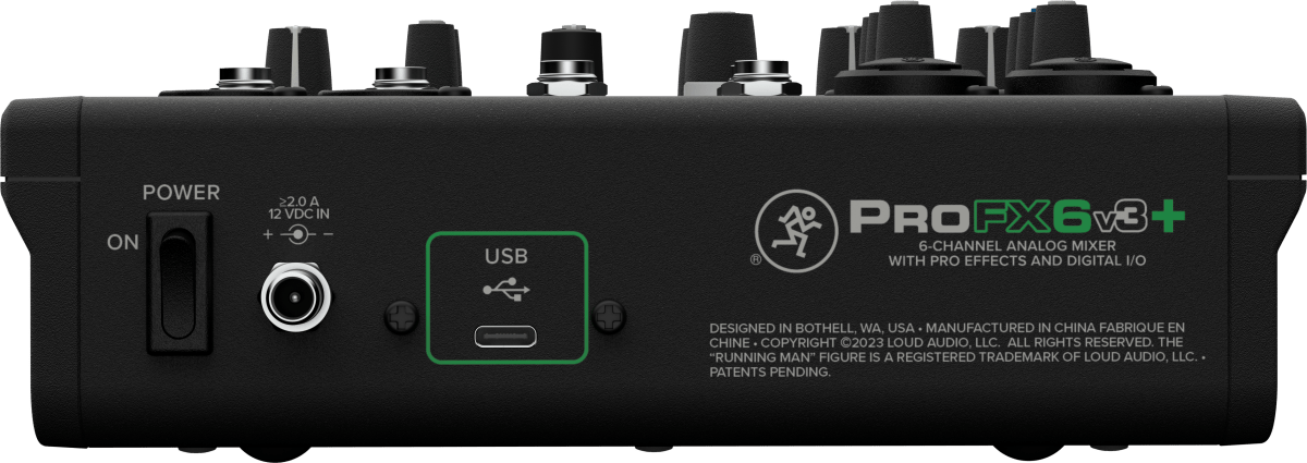 Mackie ProFX6v3+ - selectadjs - Studio Mixer - Mackie