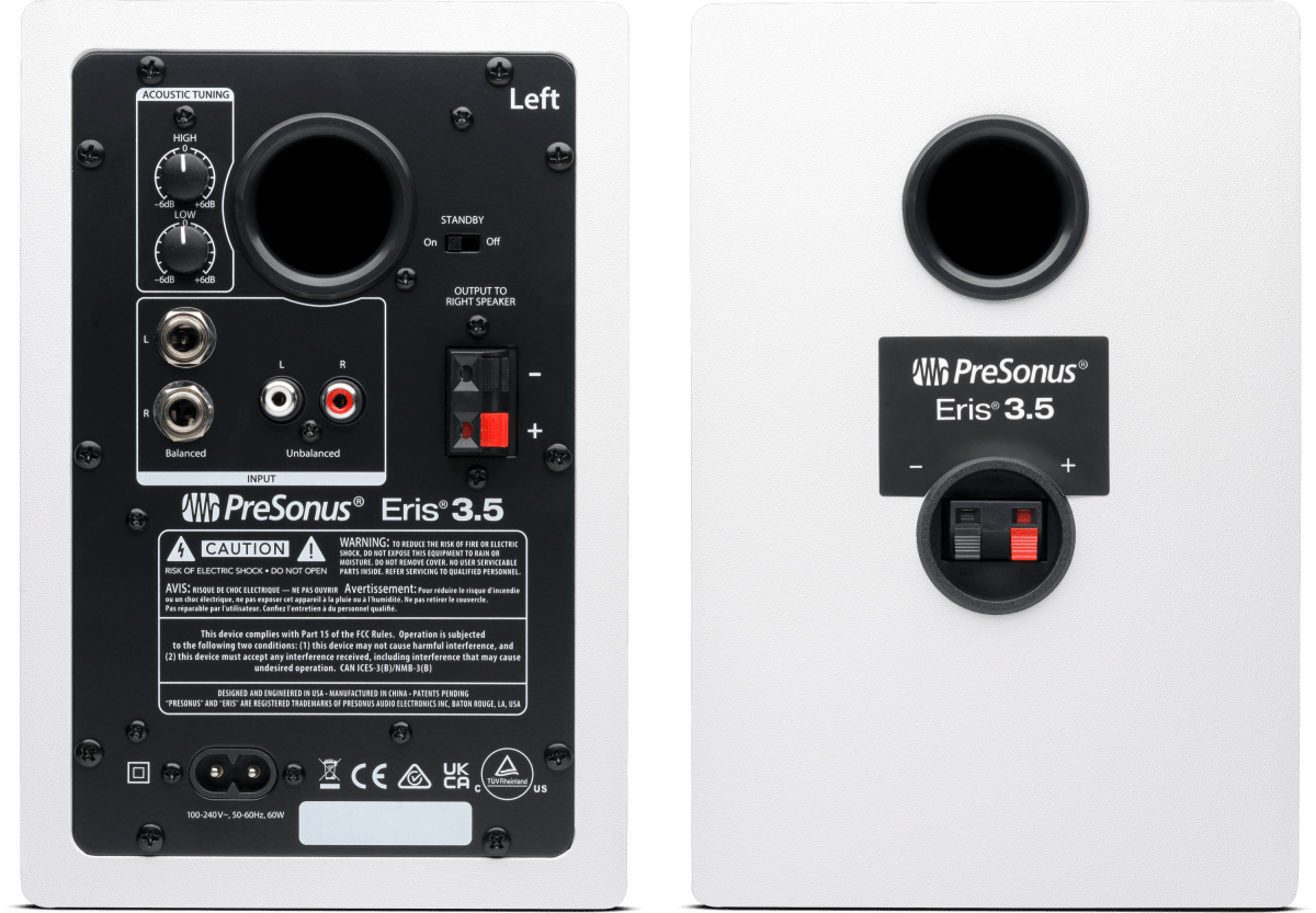 Presonus Eris 3.5 GEN2 White - selectadjs - Studio Monitor - Presonus