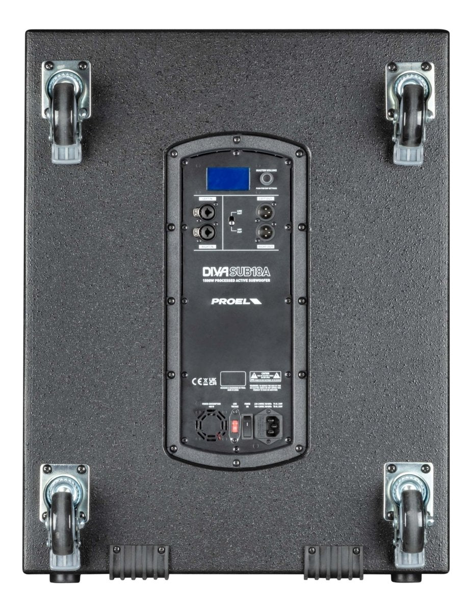 Proel DIVASUB18A - selectadjs - Active Subwoofer - Proel