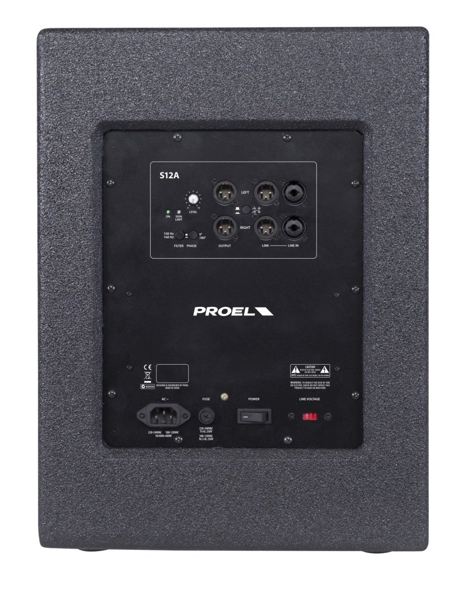 Proel S12A - selectadjs - Active Subwoofer - Proel
