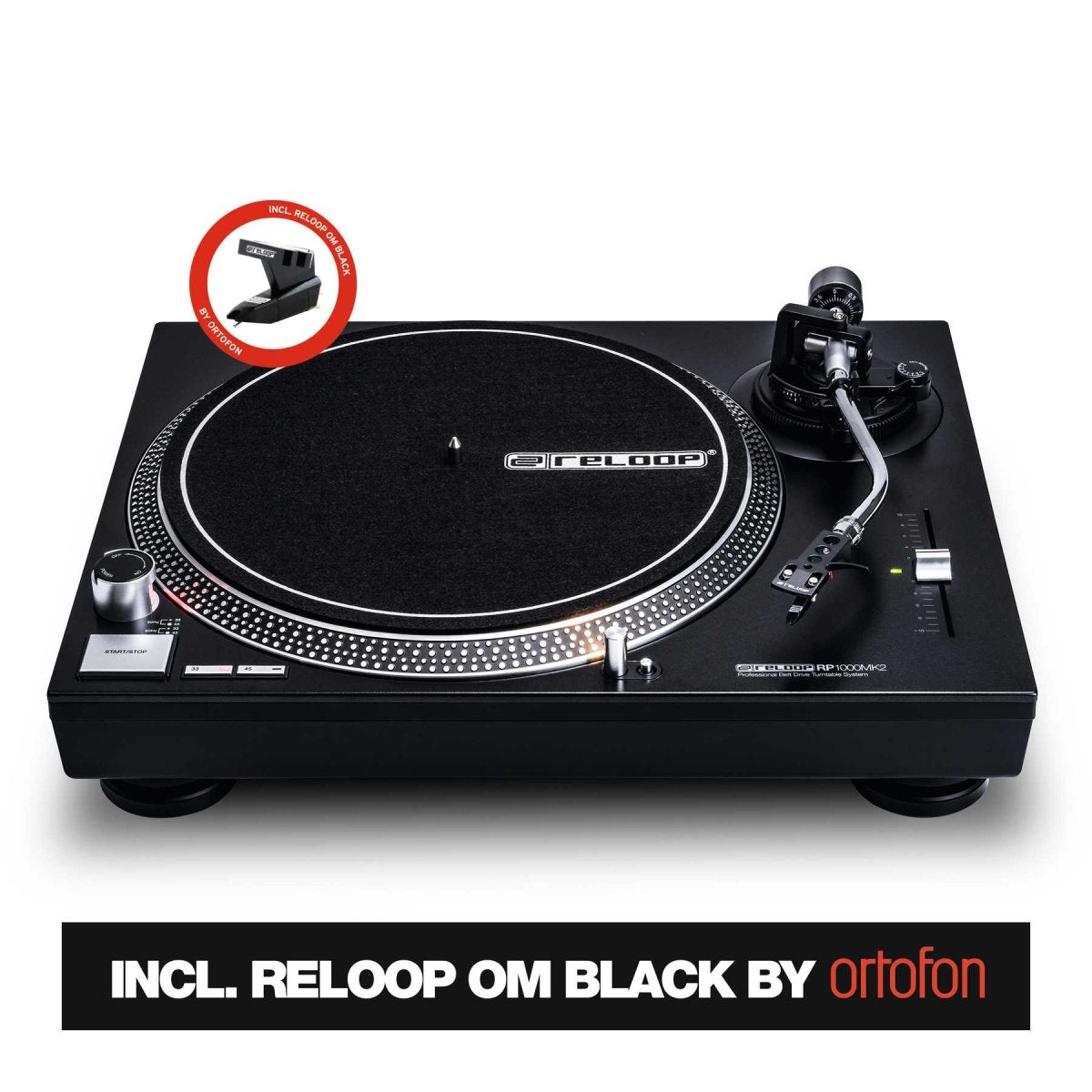 Reloop RP - 1000MK2 + Cover - selectadjs - Turntable - Reloop