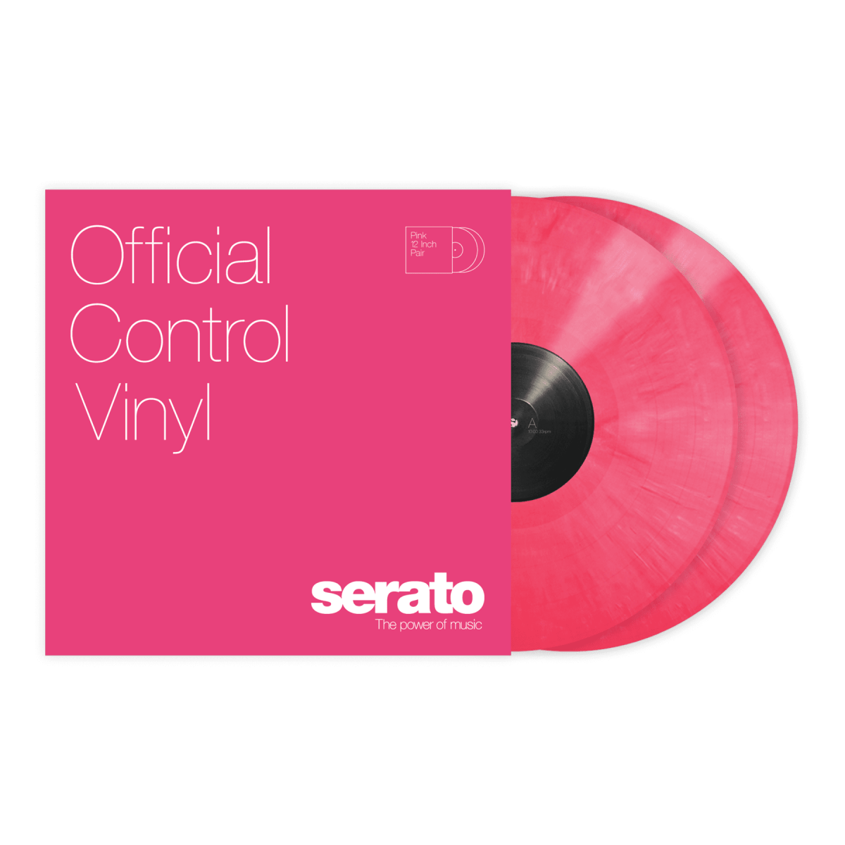 Serato Control Vinyl 12" pair in pink - selectadjs - Vinyl - Serato