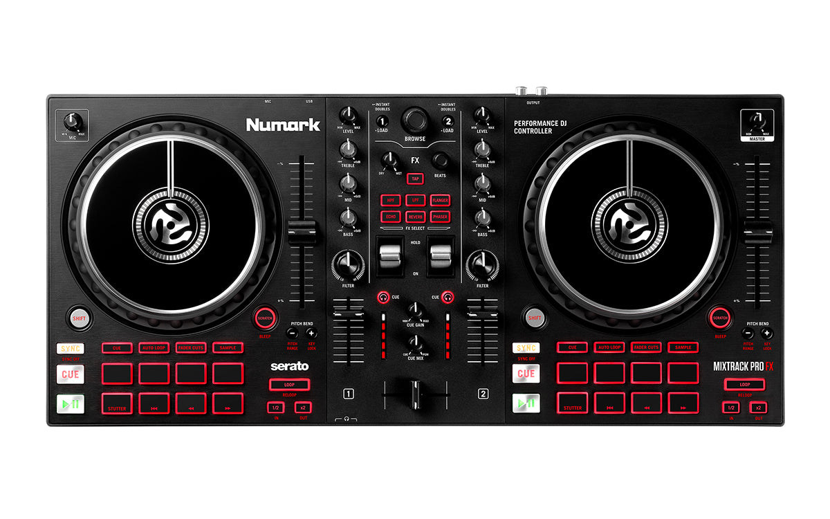 Numark Mixtrack Pro FX | 2 Channel DJ Controller | Serato | Buy