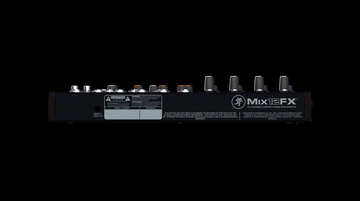 Mackie Mix12FX - selectadjs - Studio Mixer - Mackie