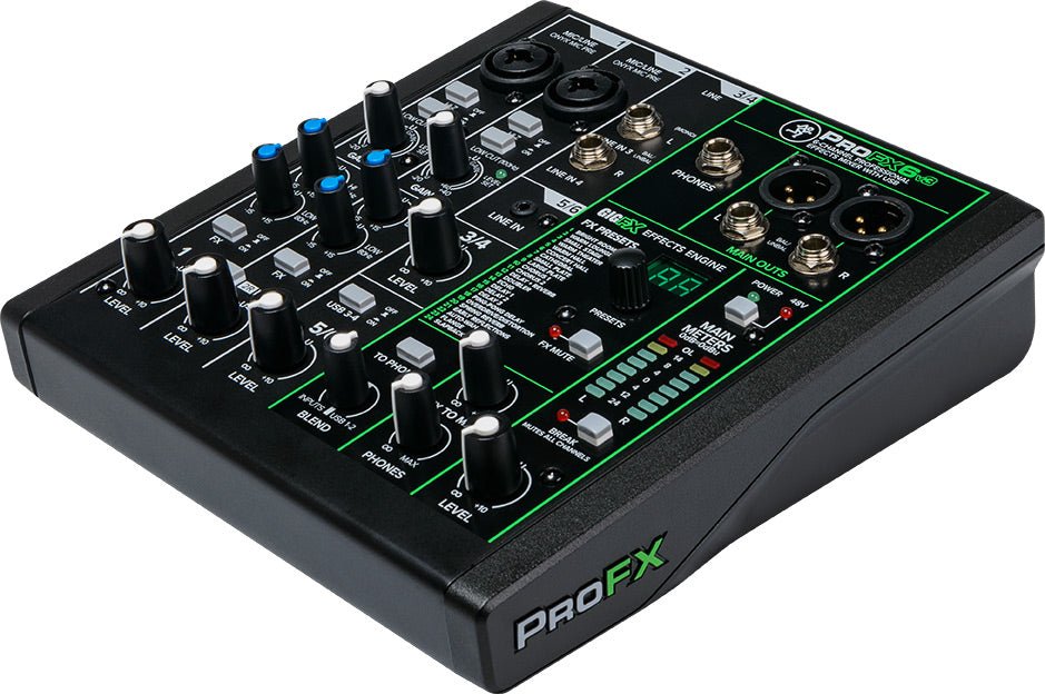 Mackie ProFX6v3 - selectadjs - Studio Mixer - Mackie