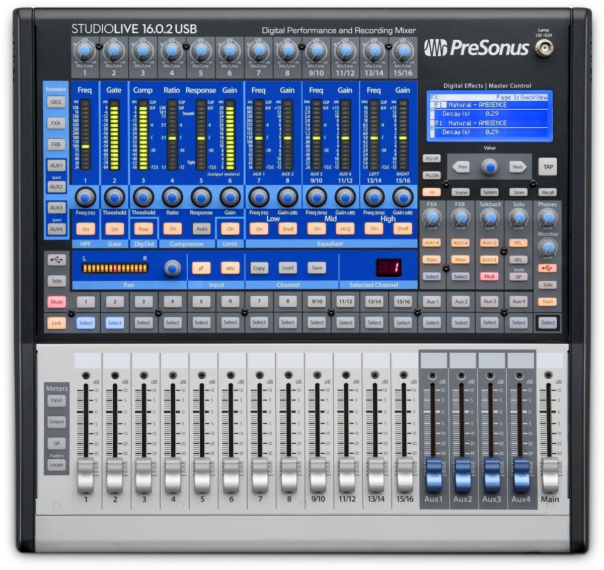 Presonus StudioLive16.0.2 USB - selectadjs - Studio Mixer - Presonus