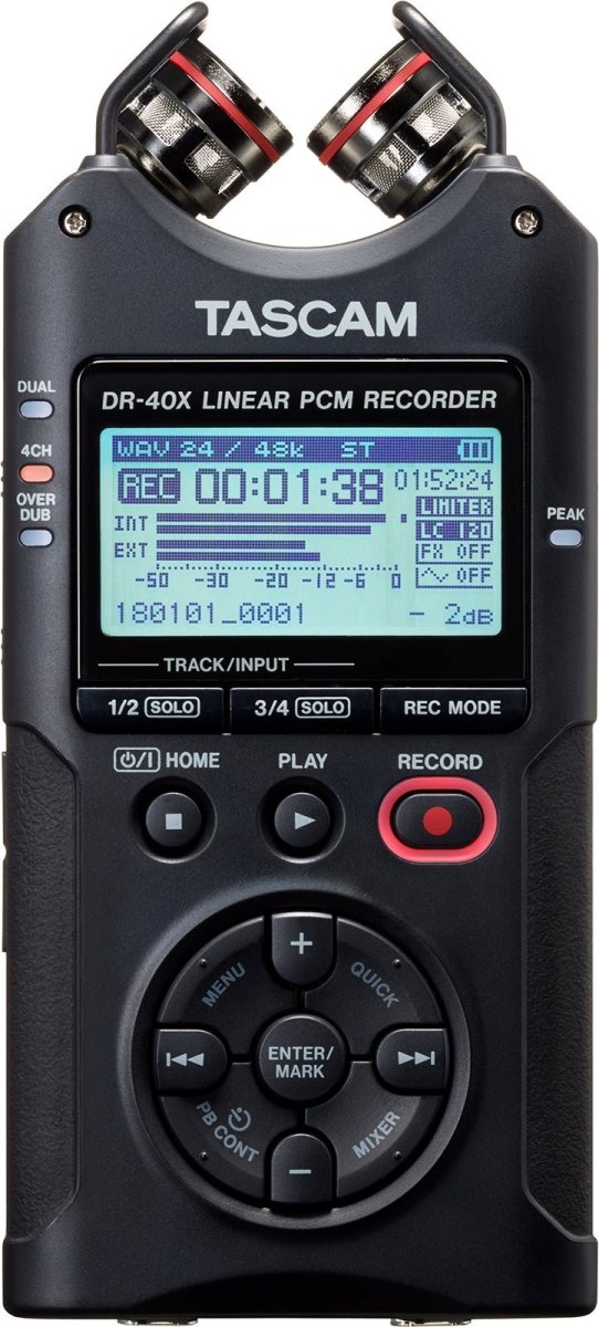 Tascam DR - 40X - selectadjs - Audio Recorder - Tascam