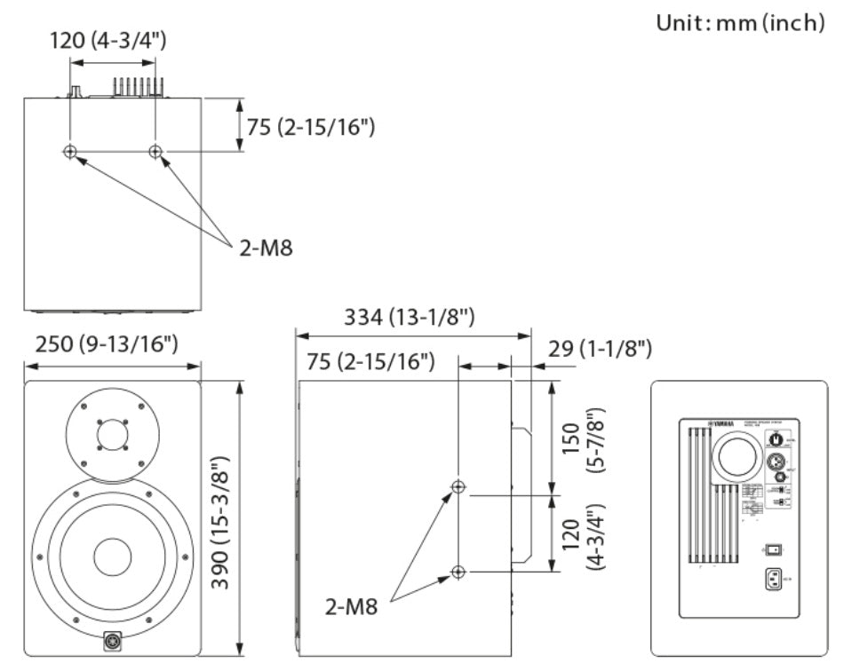 Yamaha HS8I - selectadjs