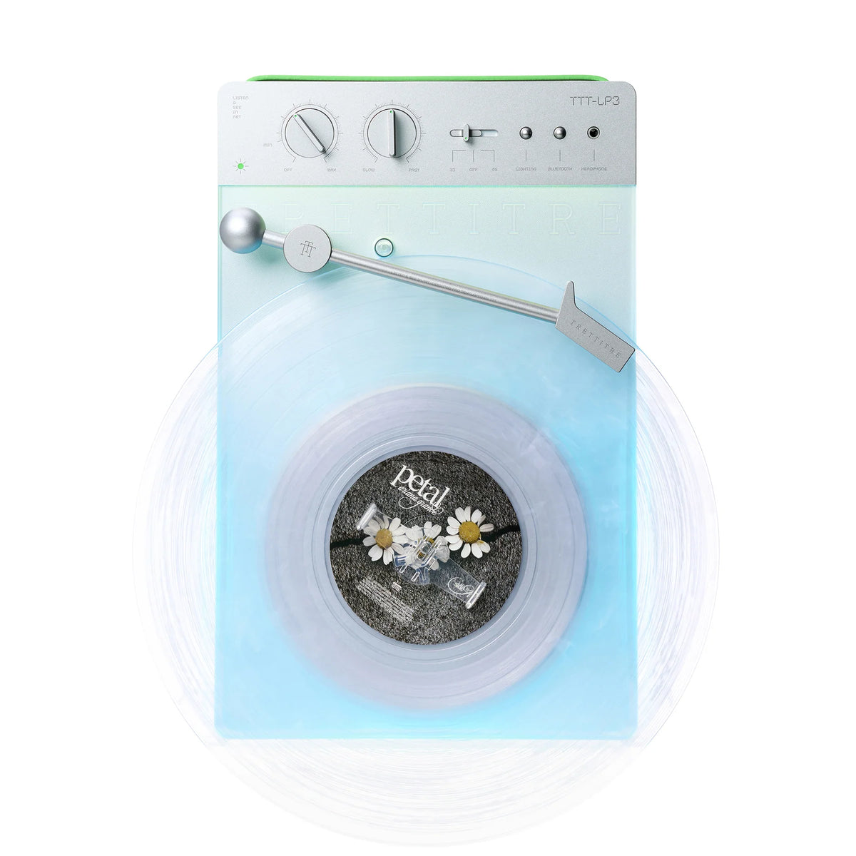 TRETTITRE TTT-LP3 Wireless Vinyl Player