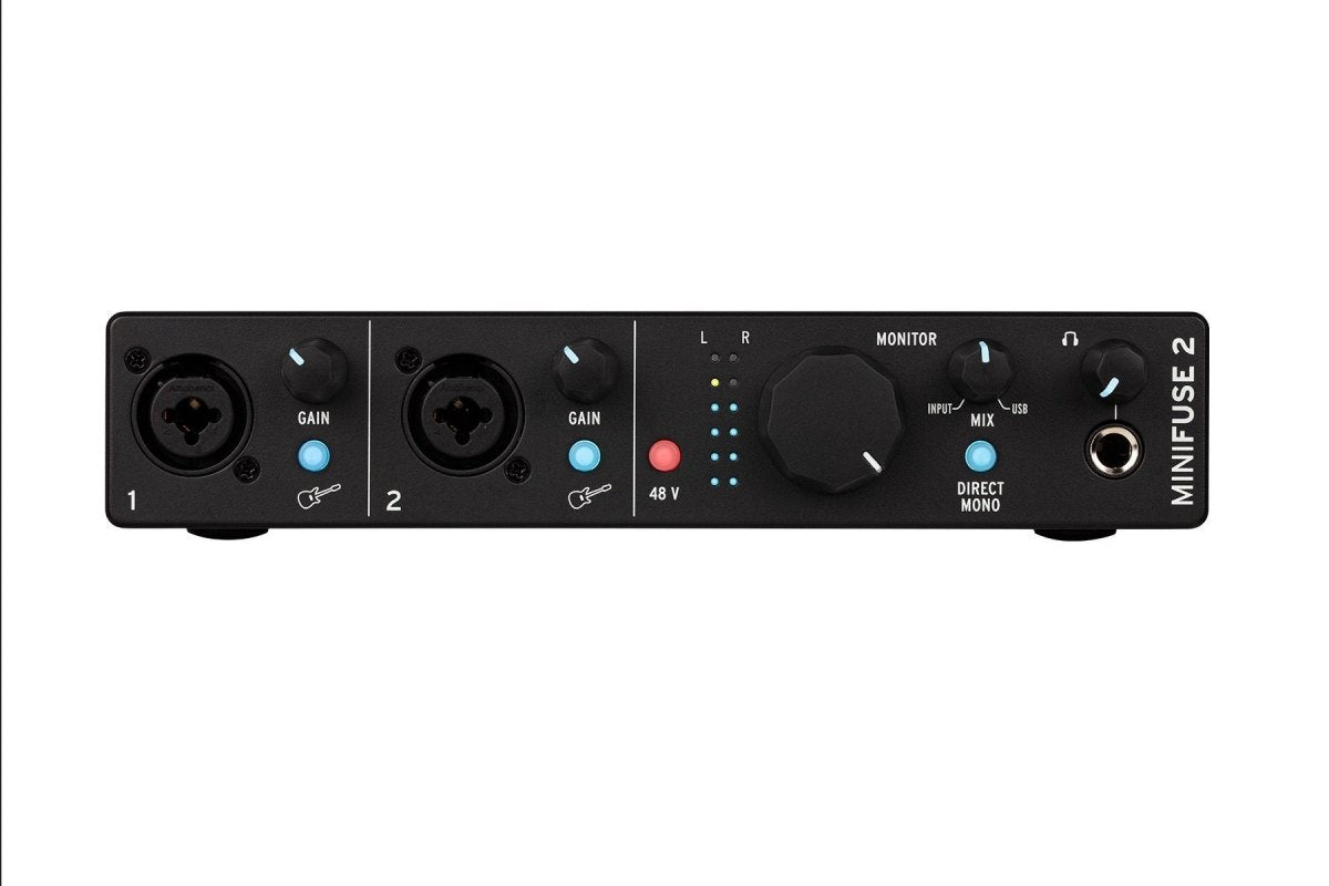 Arturia MiniFuse 2 Black - selectadjs - Audio Interfaces - Arturia