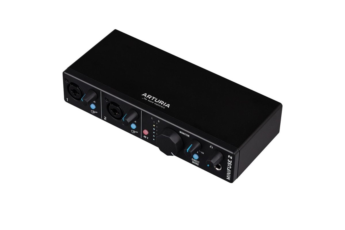 Arturia MiniFuse 2 Black - selectadjs - Audio Interfaces - Arturia