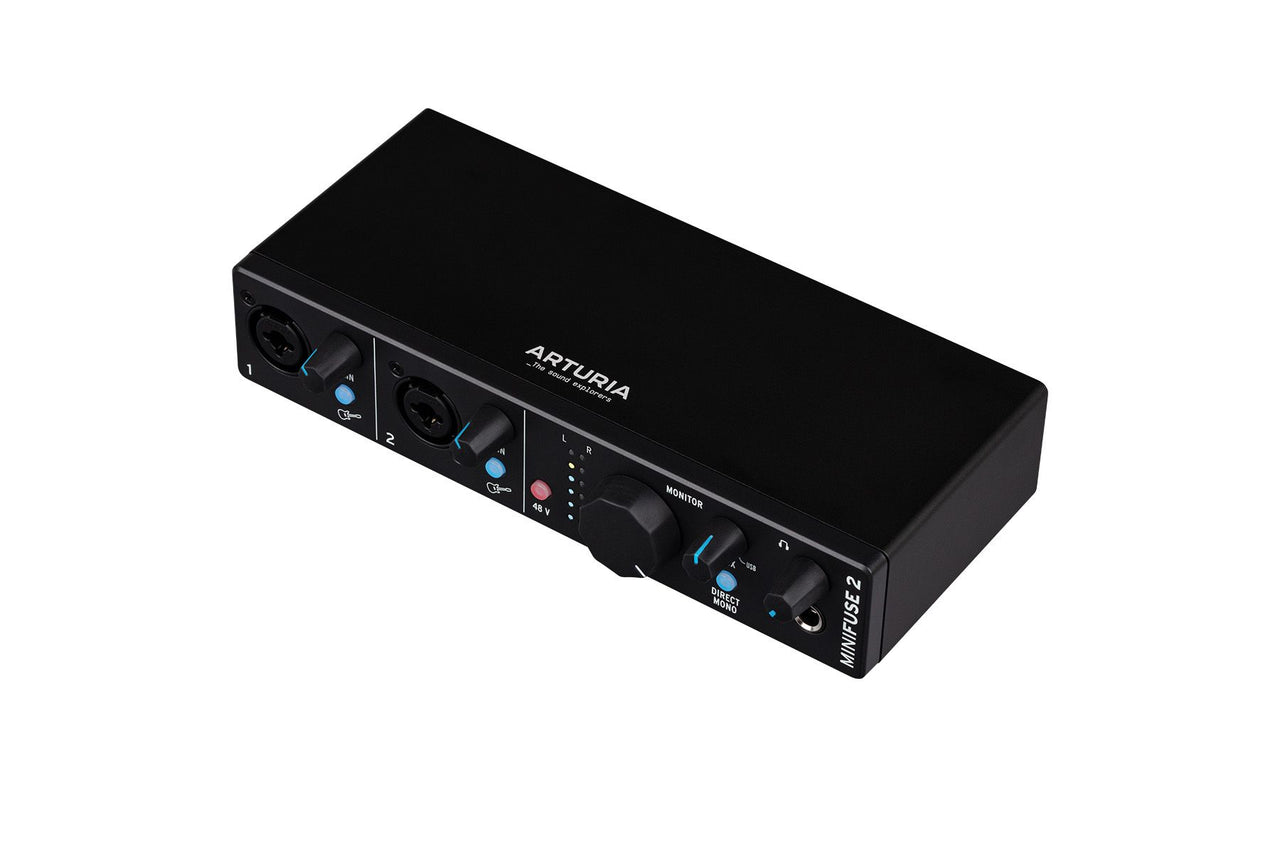 Arturia MiniFuse 2 Black - selectadjs - Audio Interfaces - Arturia
