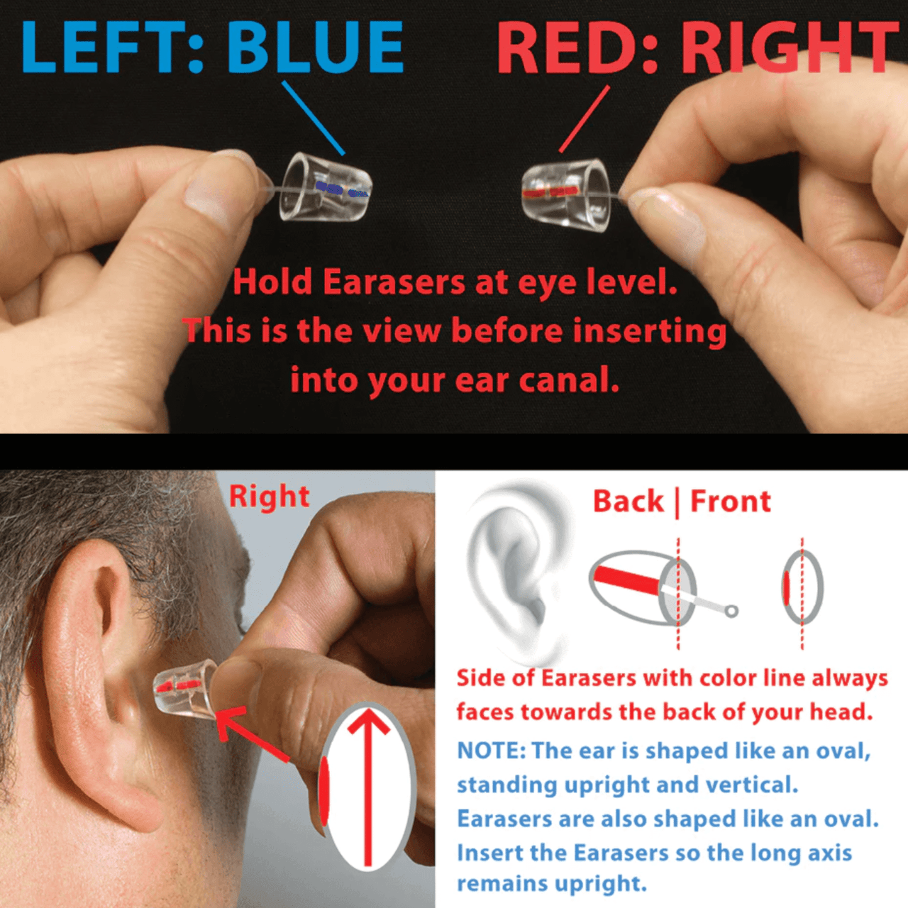 Earasers M2S Earplugs - 31db Small - selectadjs - Earplugs - Earasers