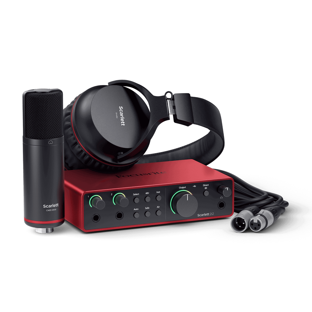 Focusrite Scarlett 2i2 Studio 4th Gen - selectadjs - Audio Interfaces - Focusrite