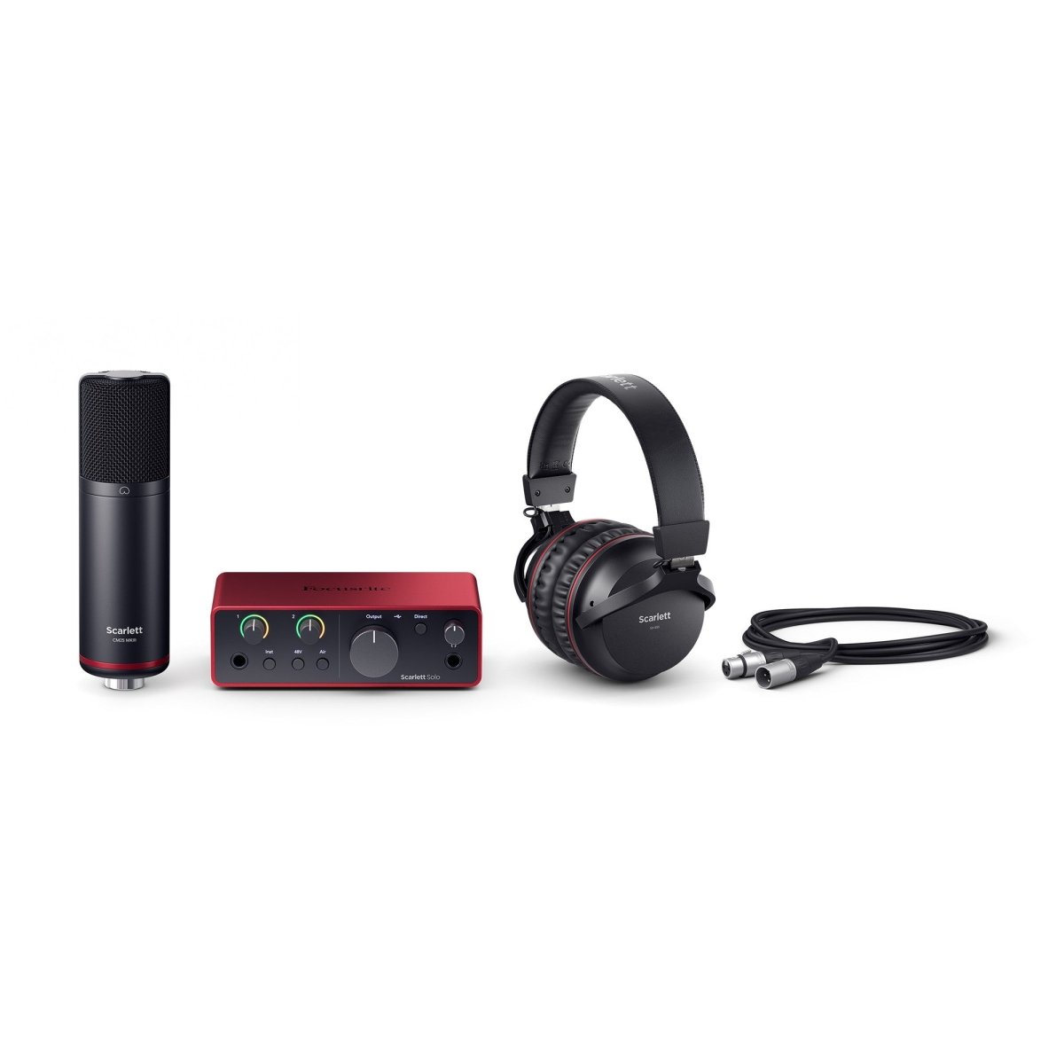 Focusrite Scarlett Solo Studio 4th Gen - selectadjs - Audio Interfaces - Focusrite
