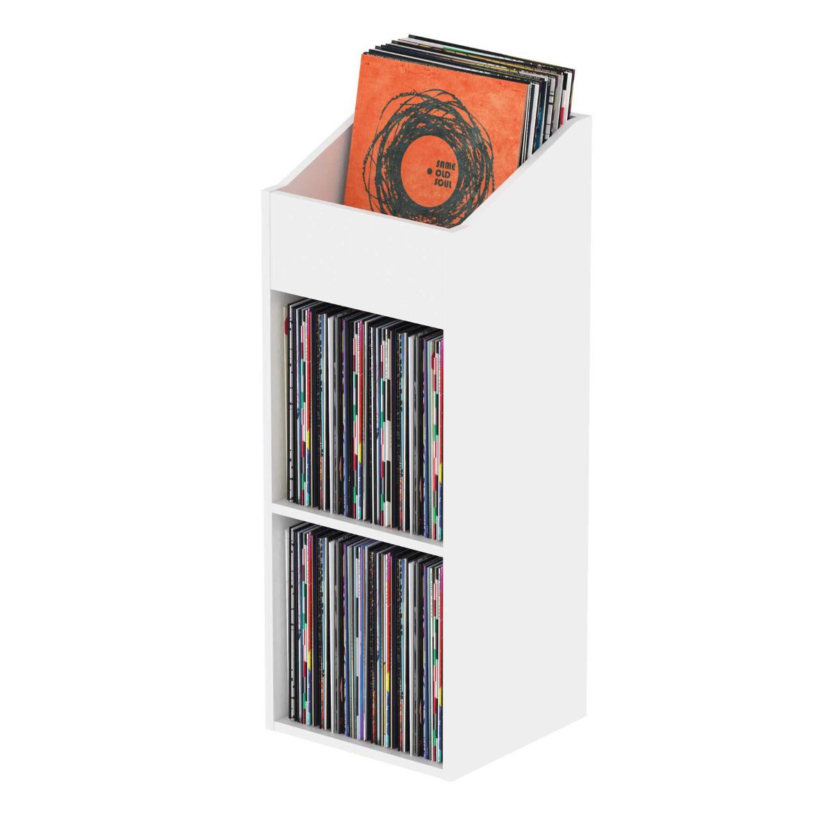 Glorious Record Rack 330 White - selectadjs