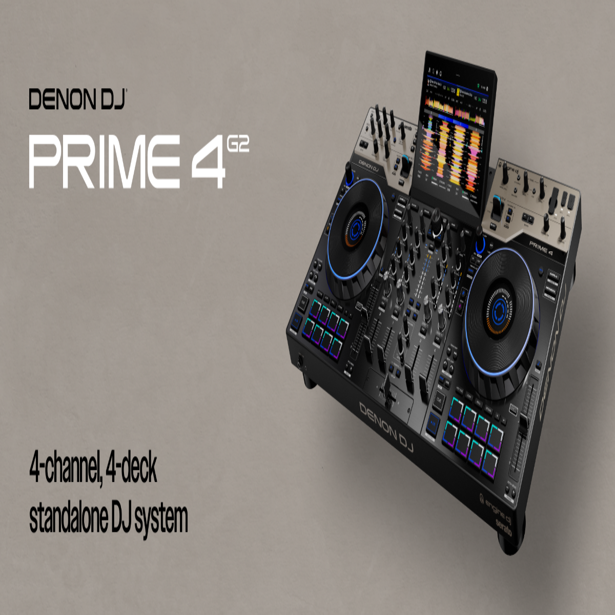 Denon DJ Prime 4 G2 - All In One Controller - Stems - Selectadj 