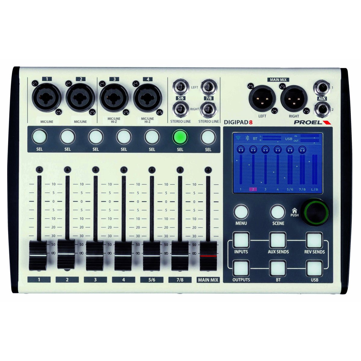 Proel DIGIPAD8 - selectadjs - Studio Mixer - Proel