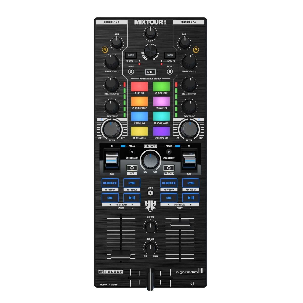 Reloop MixtourPro - selectadjs - DJ Controller - Reloop