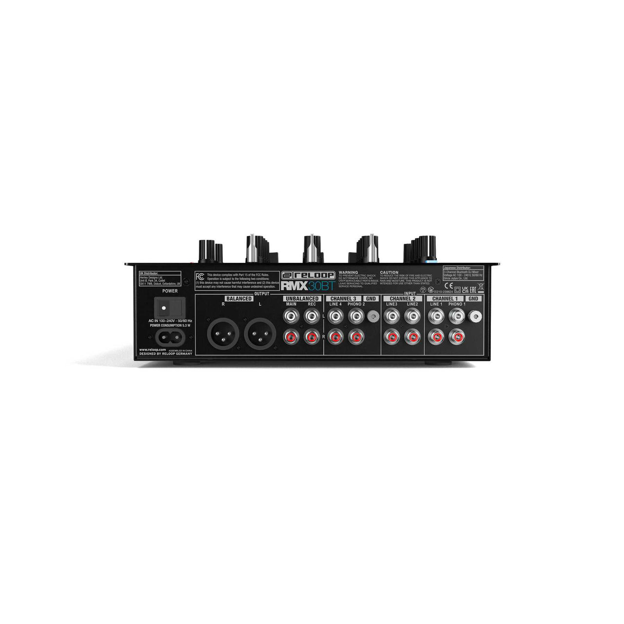 Reloop RMX - 30BT - selectadjs - DJ Mixer - Reloop