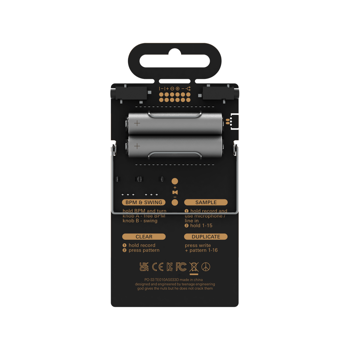 Teenage Engineering PO - 33 K.O - selectadjs