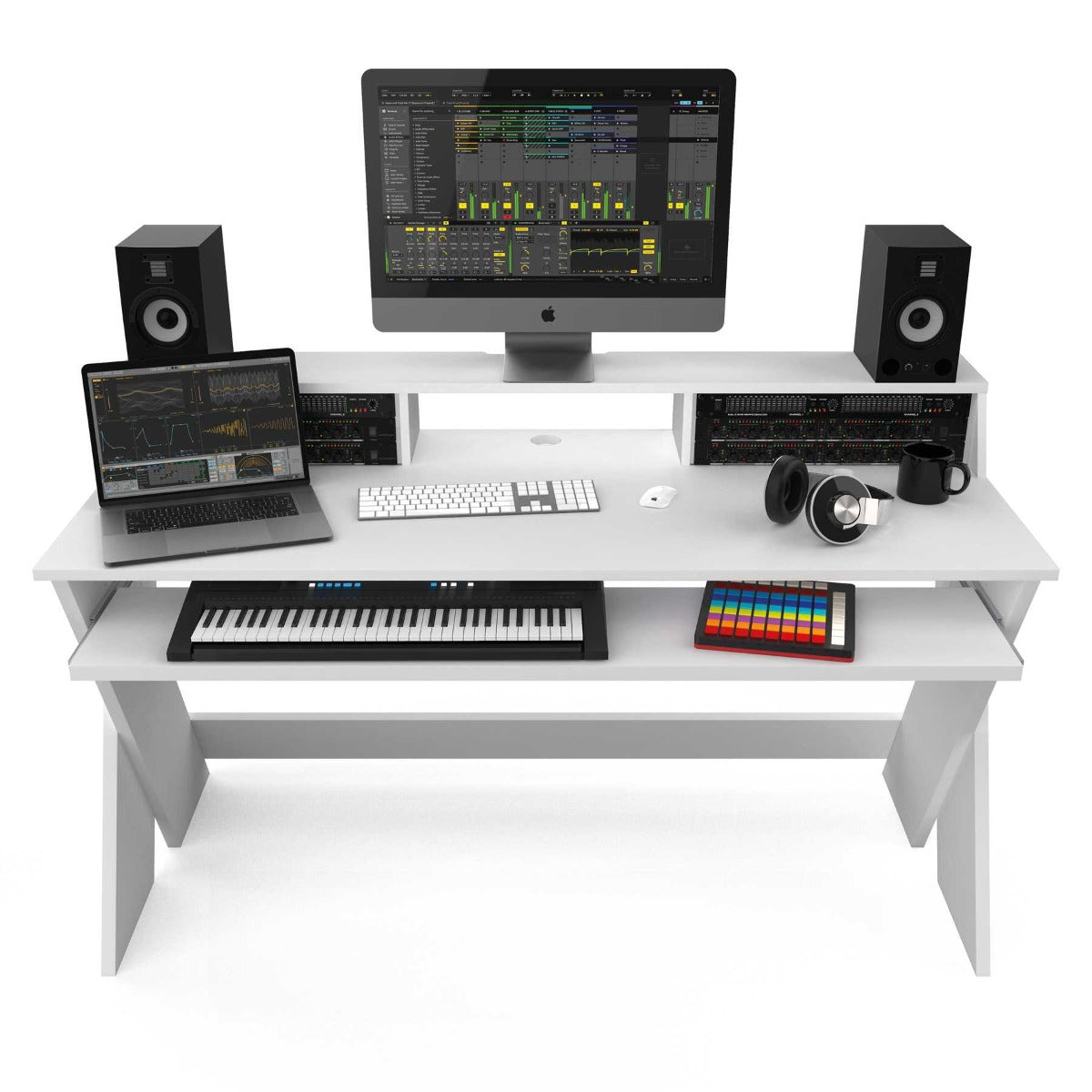Glorious Sound Desk Pro Black / Furniture for DJs, Producers and