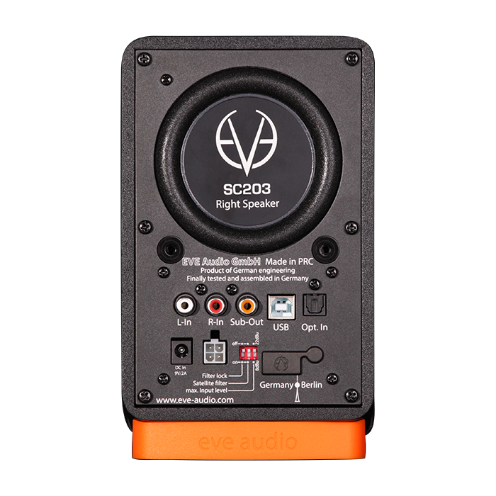 Eve Audio studio monitor | SC203-3 web 4