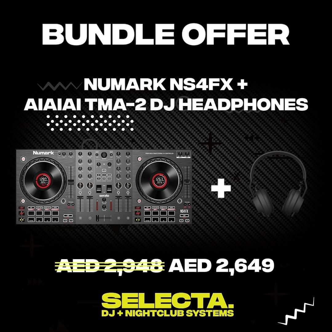 Bundle Numark DJ Controller | NS4FX+