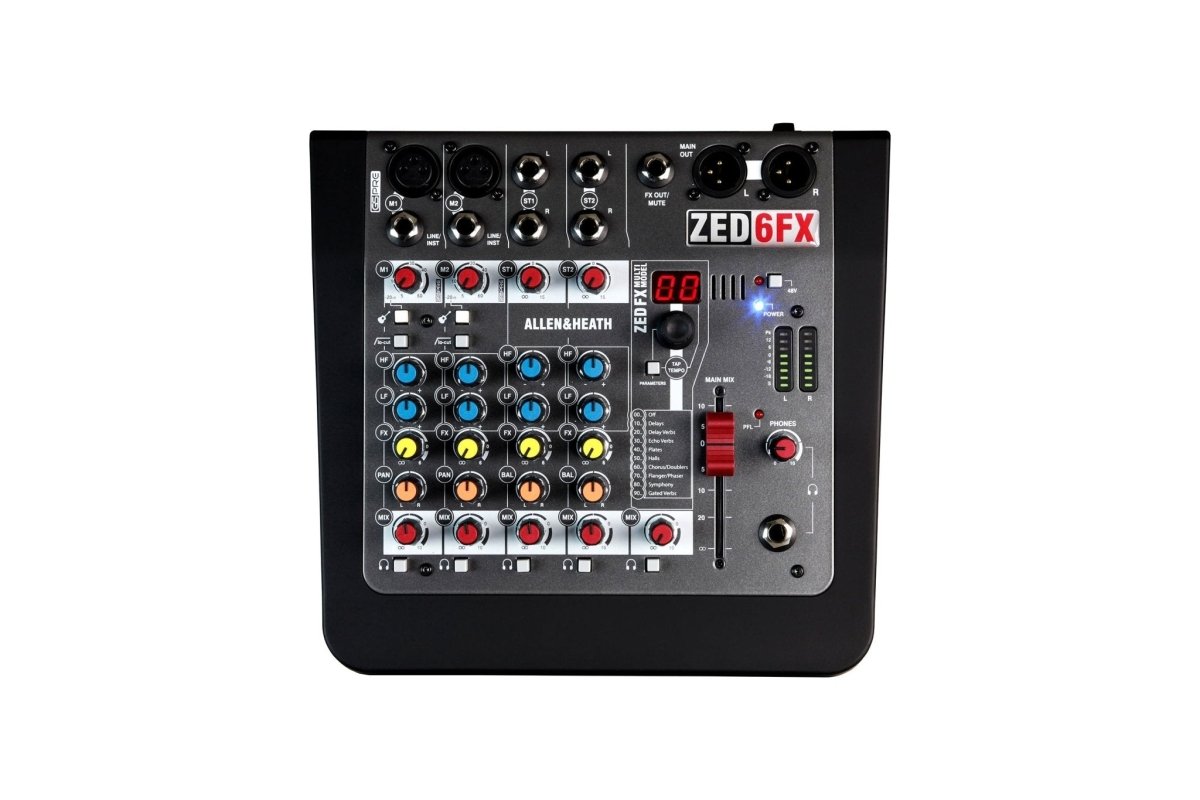 Allen & Heath ZED - 6FX - selectadjs - Studio Mixer - Allen & Heath