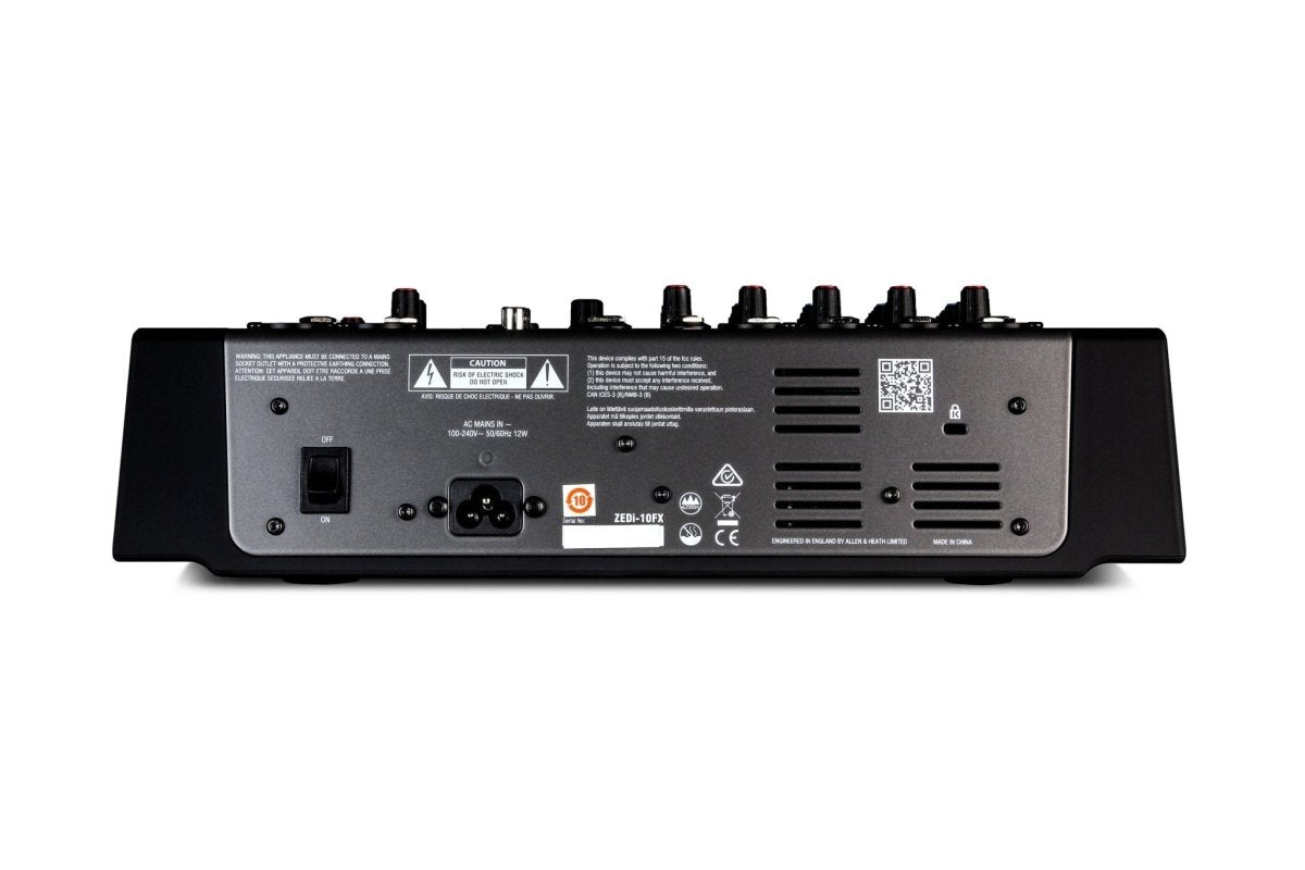 Allen & Heath ZEDi10FX - selectadjs - Studio Mixer - Allen & Heath