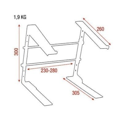 DAP Audio Laptop Stand - selectadjs - Laptop Stand - Dap Audio