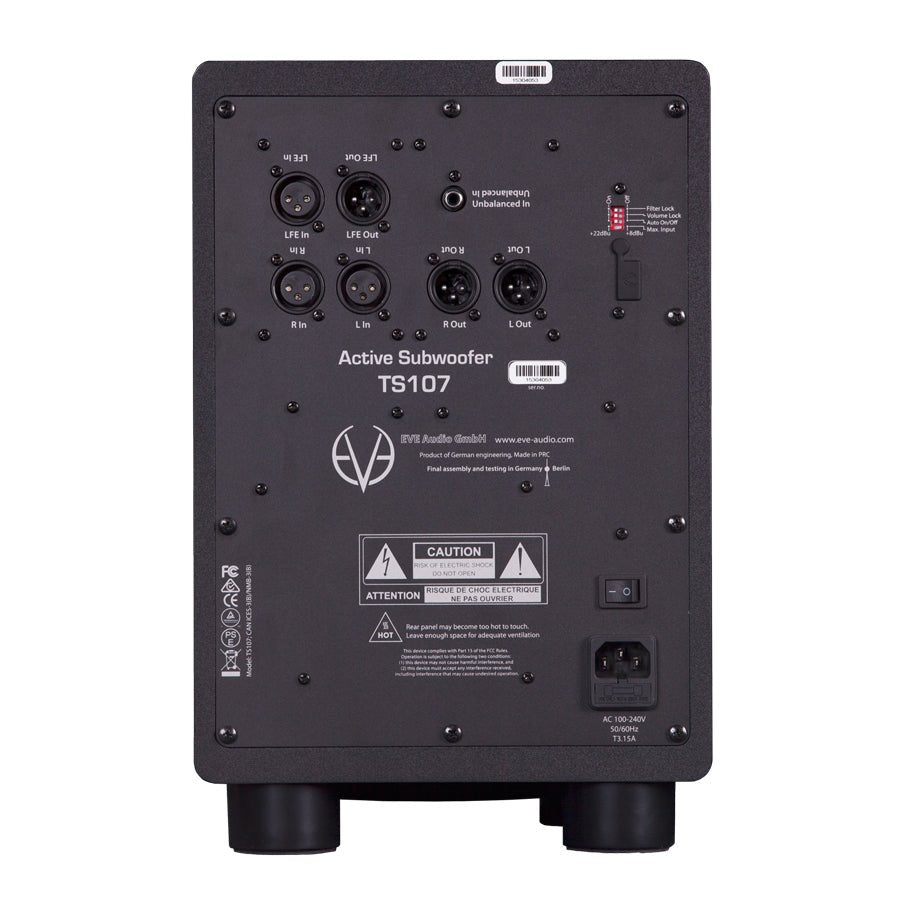 EVE AUDIO TS107 - selectadjs - Studio Subwoofer - Eve Audio