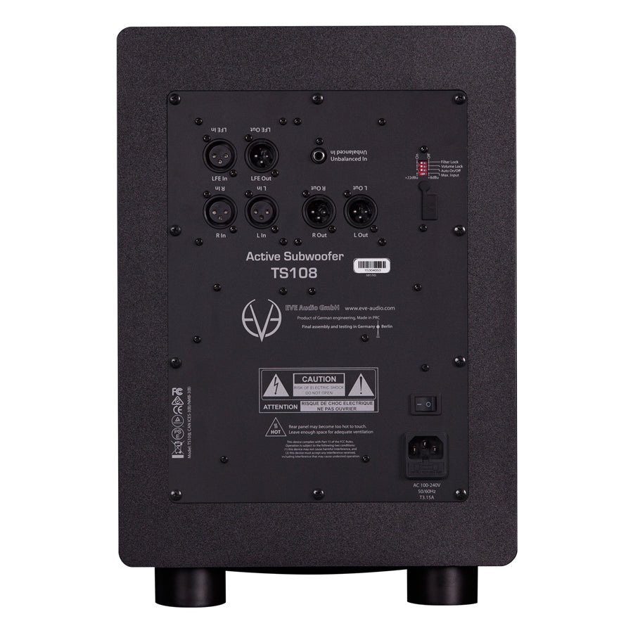 EVE AUDIO TS108 - selectadjs - Studio Subwoofer - Eve Audio