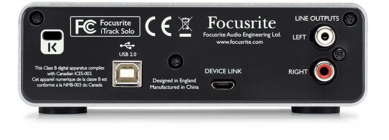 Focusrite iTrack Solo Lightning