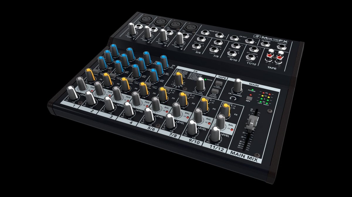 Mackie Mix12FX - selectadjs - Studio Mixer - Mackie
