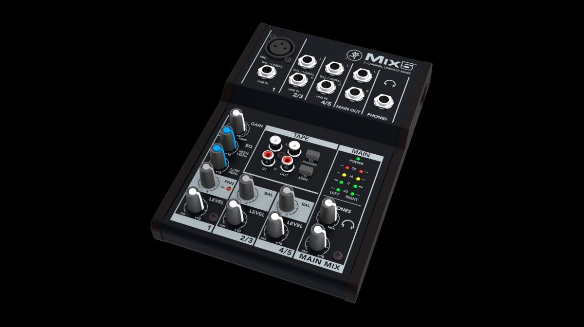 Mackie Mix5 - selectadjs - Studio Mixer - Mackie