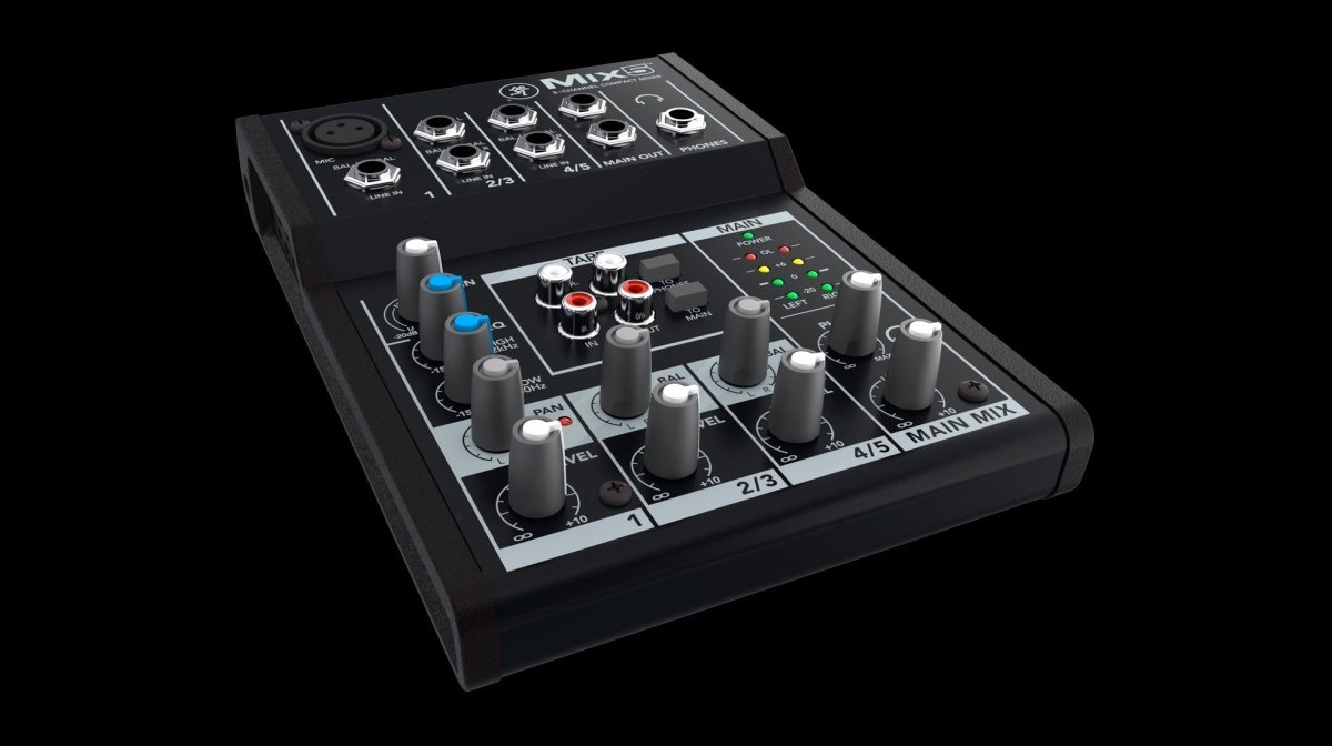 Mackie Mix5 - selectadjs - Studio Mixer - Mackie