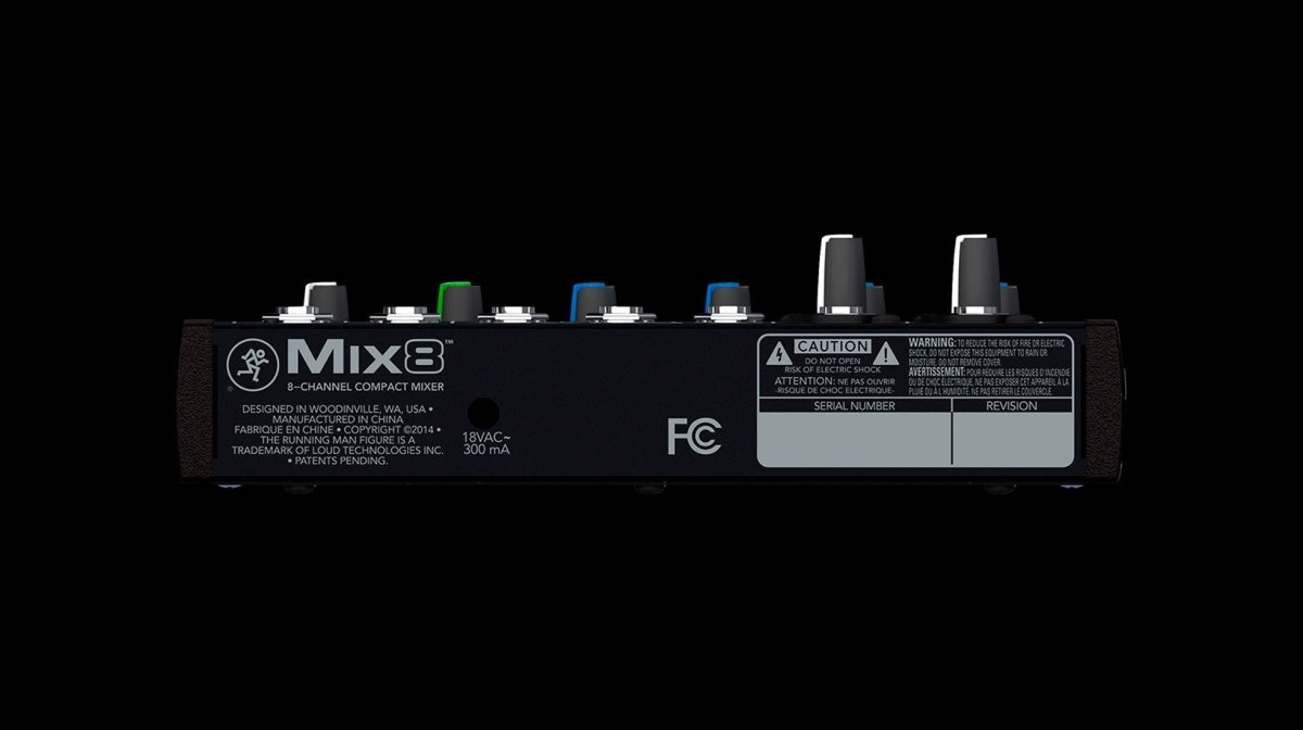Mackie Mix8 - selectadjs - Studio Mixer - Mackie