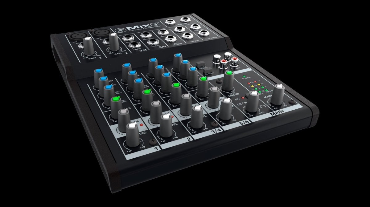 Mackie Mix8 - selectadjs - Studio Mixer - Mackie