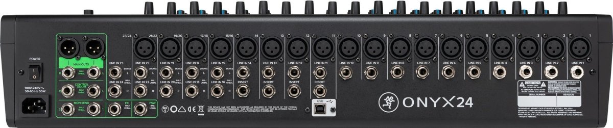 Mackie Onyx 24 - selectadjs - Studio Mixer - Mackie