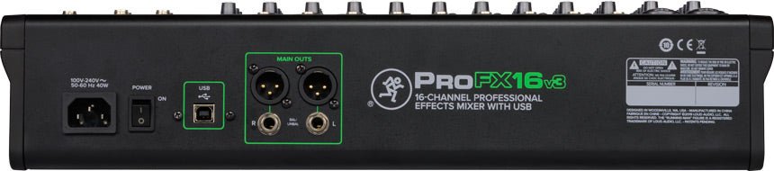 Mackie ProFX16v3 - selectadjs
