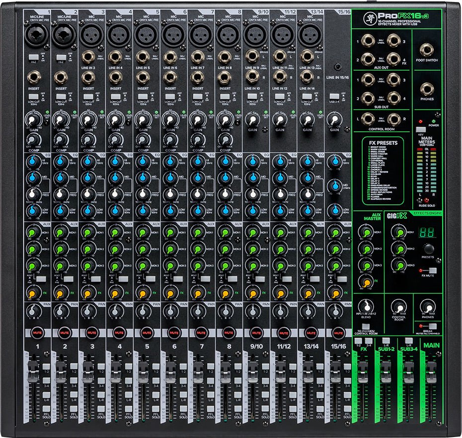 Mackie ProFX16v3 - selectadjs
