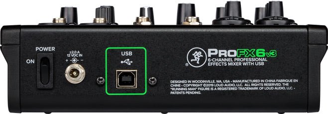 Mackie ProFX6v3 - selectadjs - Studio Mixer - Mackie