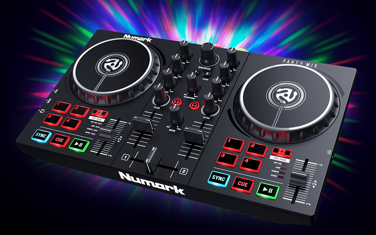 Numark PartyMixII - selectadjs - DJ Controller - Numark