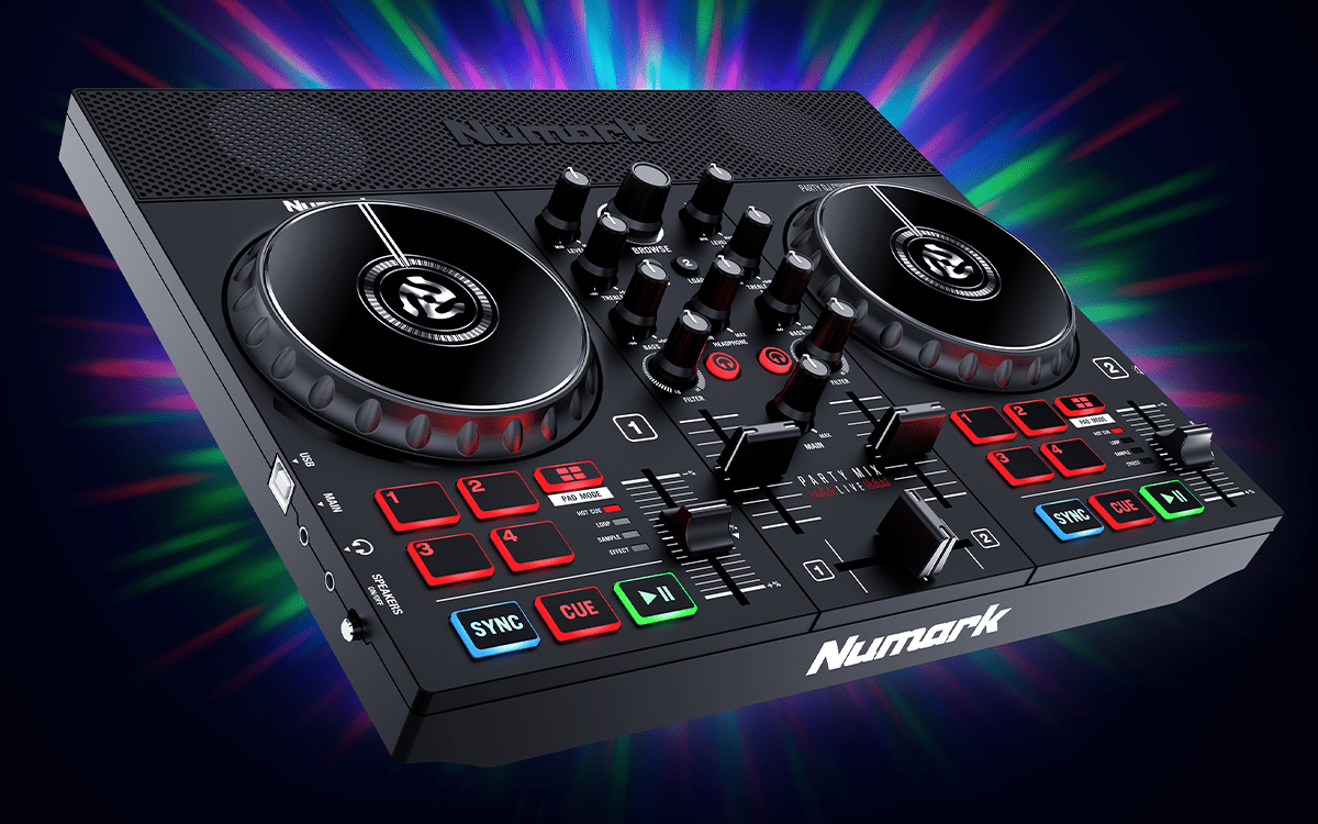 NUMARK PartyMixLive - selectadjs - DJ Controller - Numark